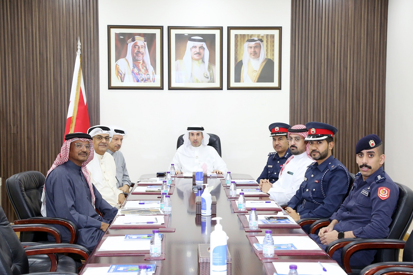 اللجنة الأمنية لمحافظة العاصمة تبحث احتياجات منطقة السلمانية   <